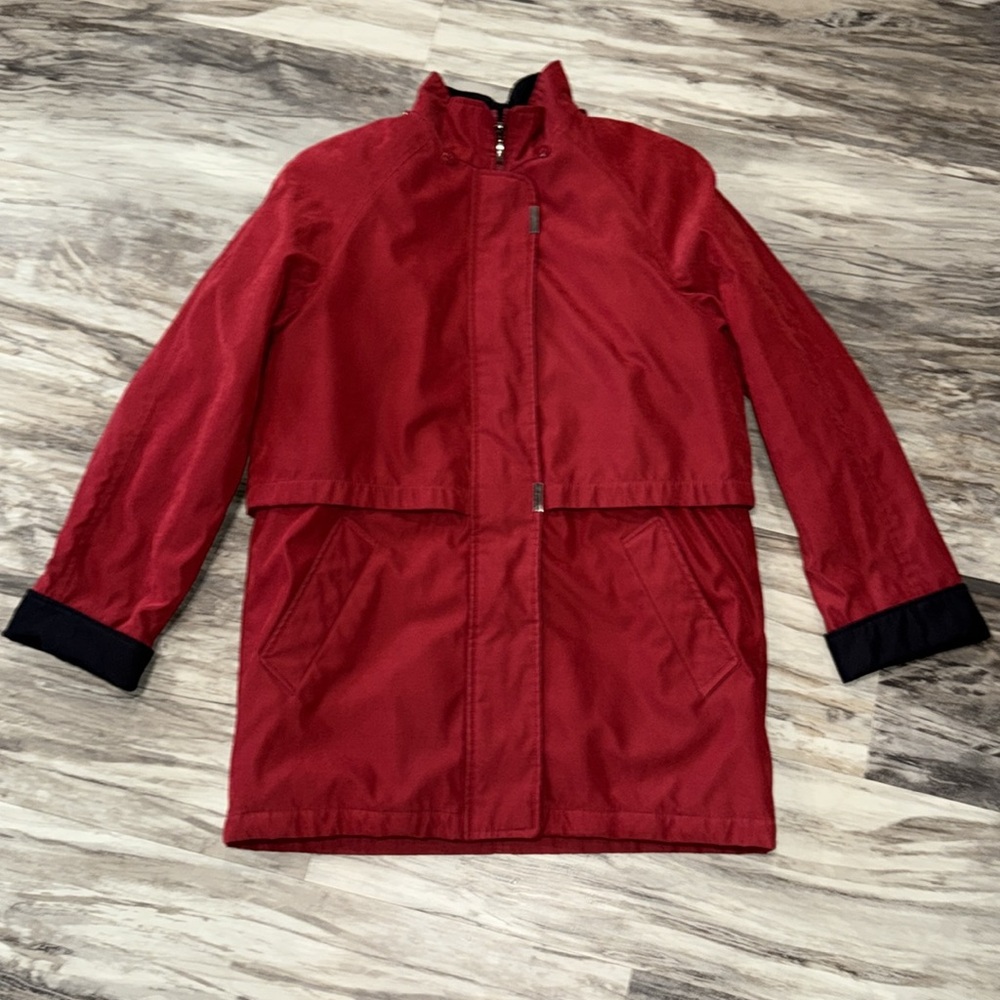 Liz Claiborne Outerwear Coat Jacket Red Women’s Medium Lined